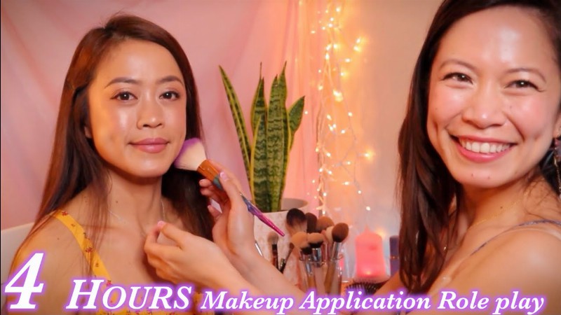 image 0 Asmr 🌺 4 Hours Relaxing Makeup Artist Roleplay 💕