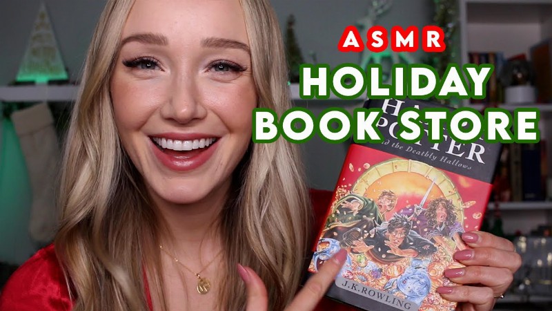 Asmr Book Store & Gift Wrapping // Gwengwiz