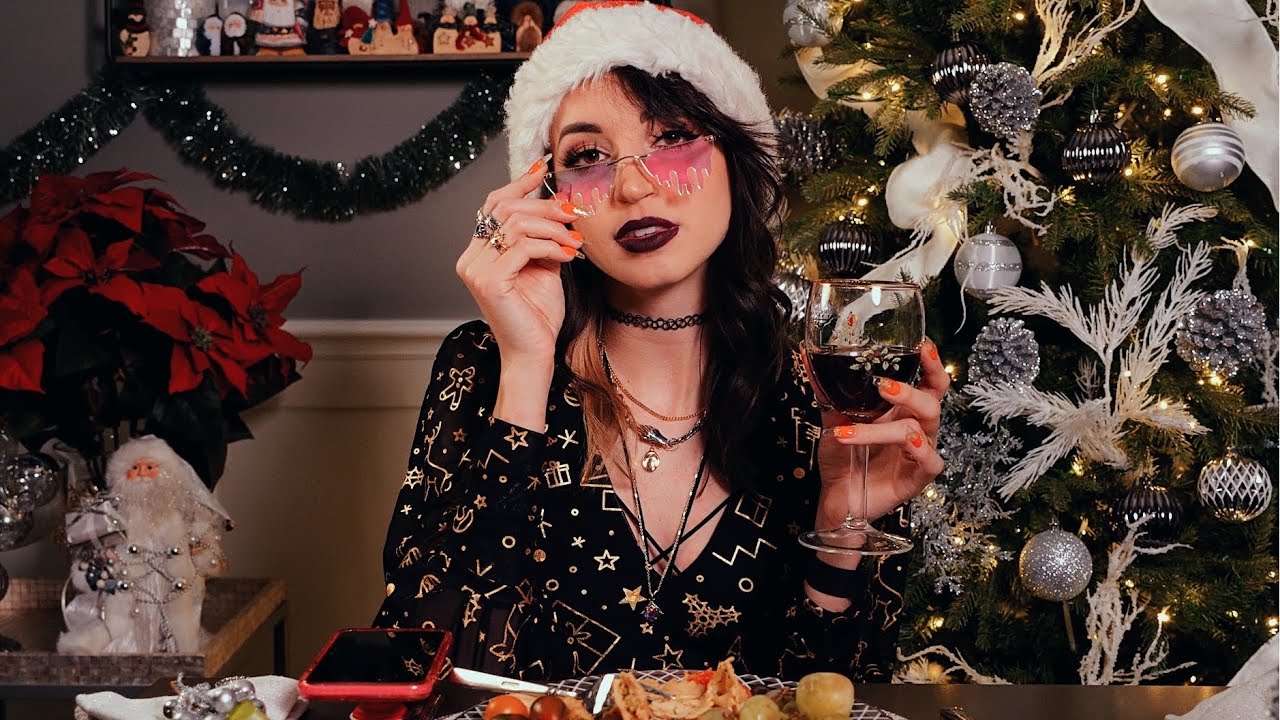 image 0 Asmr : Christmas Dinner With Your Scary Cousin