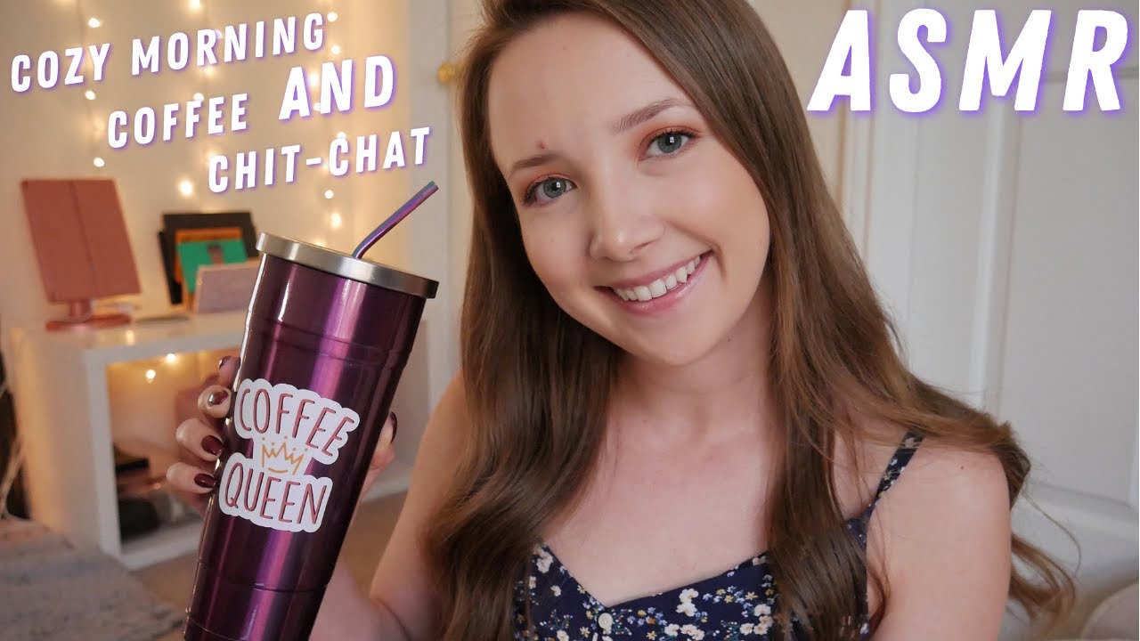 Asmr Cozy Coffee & Chit-chat ☕️(cars Driving By White Noise)✨