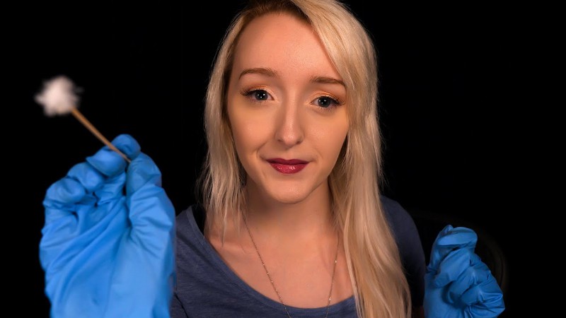 Asmr Detailed Medical Face Exam : Light Triggers Personal Attention