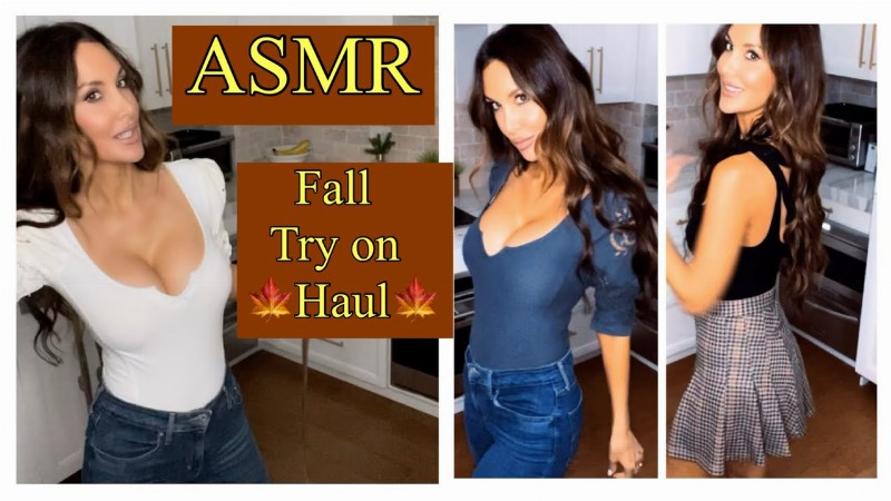 #asmr/ 🍁fall Try On Haul 🍁/whispered Rambles