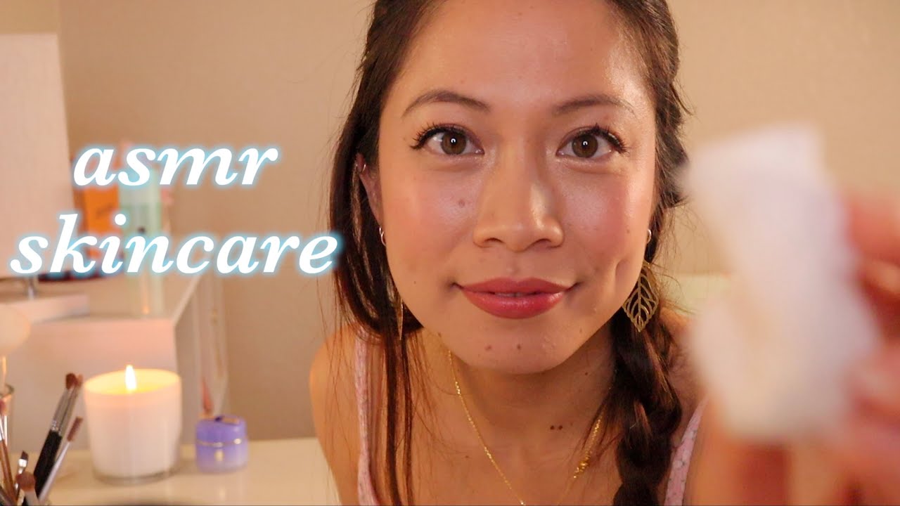 image 0 Asmr Friend Applies Skincare On You & Shares Her Favorites Roleplay