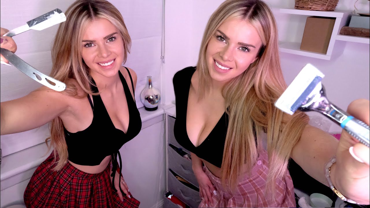 image 0 Asmr Girls Next Door Shave You (haircut Beard Trimming Personal Attention)