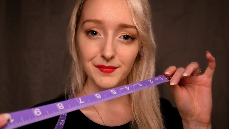 Asmr Measuring Your Face & Note Taking : Detailed