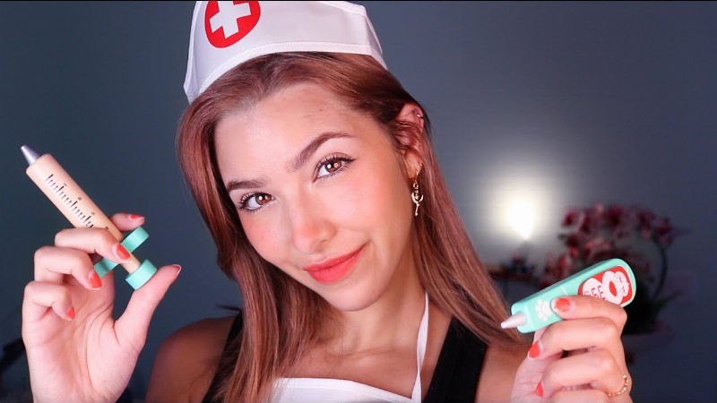 Asmr Medical Exam With Wooden Toys