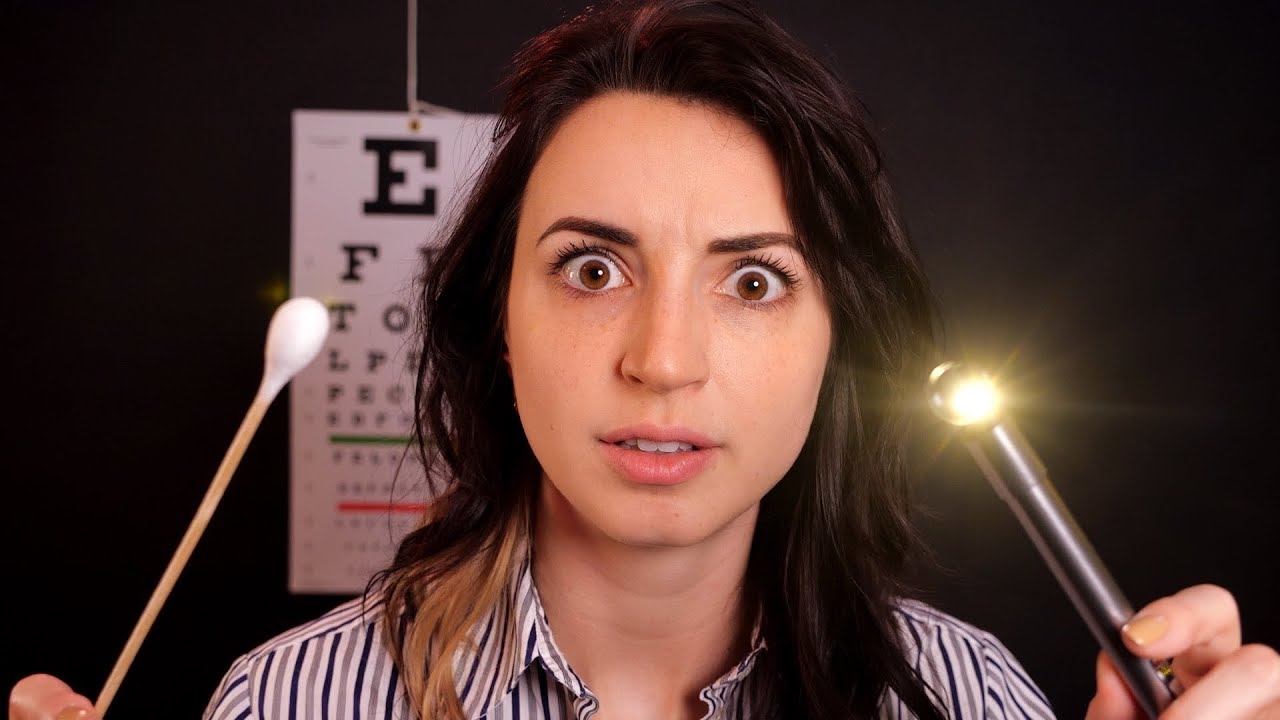 image 0 Asmr : Orbital Exam (everything Is Wrong With You)