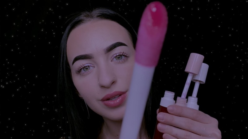 image 0 [asmr] Painting Your Face With Lip Gloss : Unusually Relaxing