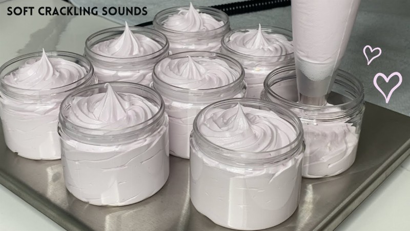 image 0 [asmr] Piping Whipped Body Butter : 5 Min : No Talking