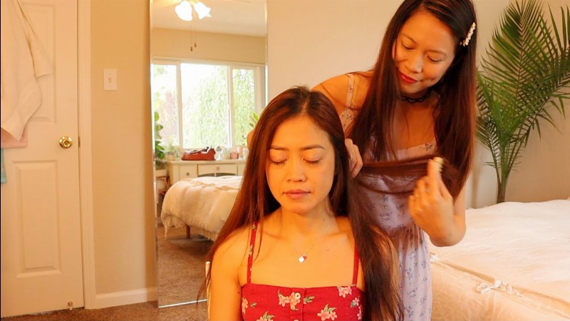 image 0 Asmr Relaxing Haircutting Session For Long Soft Layers