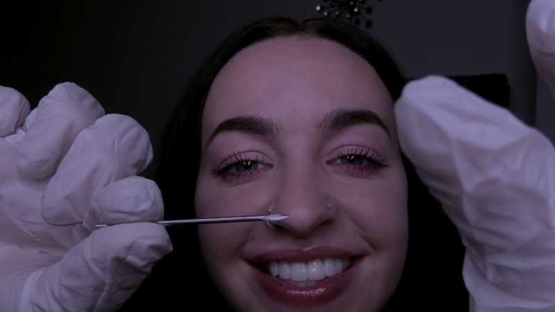 [asmr] Sister Does Your Smiley Piercing Rp