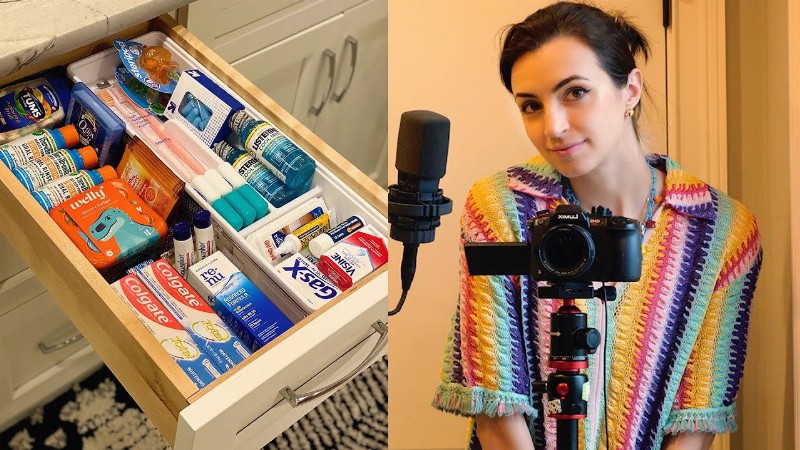 image 0 Asmr : Stocking My Guest Bathroom To Be Super Extra - Organizing & Sorting [long]