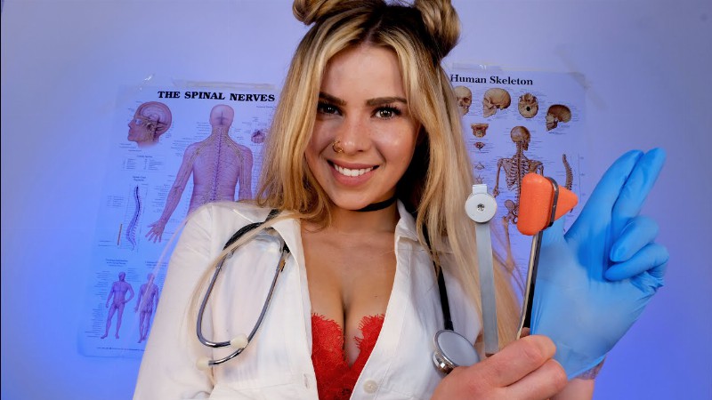 Asmr The Unprofessional Doctor 😏🩺  Medical Exam Cranial Nerves Deep Ear Cleaning 1 Hour