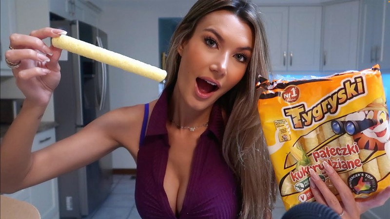 image 0 Asmr Trying Polish Treats : Chewing + Crunch Sounds