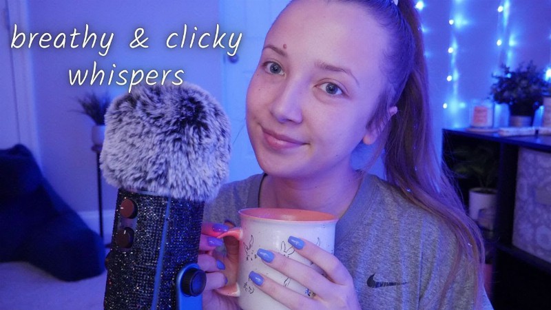 Asmr: Up-close Whisper Ramble 🌘early Morning Coffee & Chat☀️