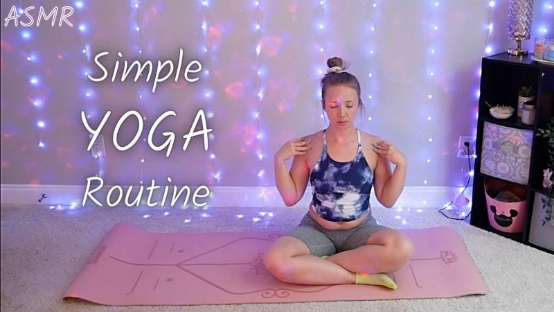 Asmr: Yoga Before Bed ~ Wind Down With Me💤💕 (voiceover)