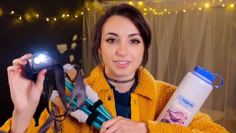 Asmr : Your Friend Helps You With Winter Hiking Gear