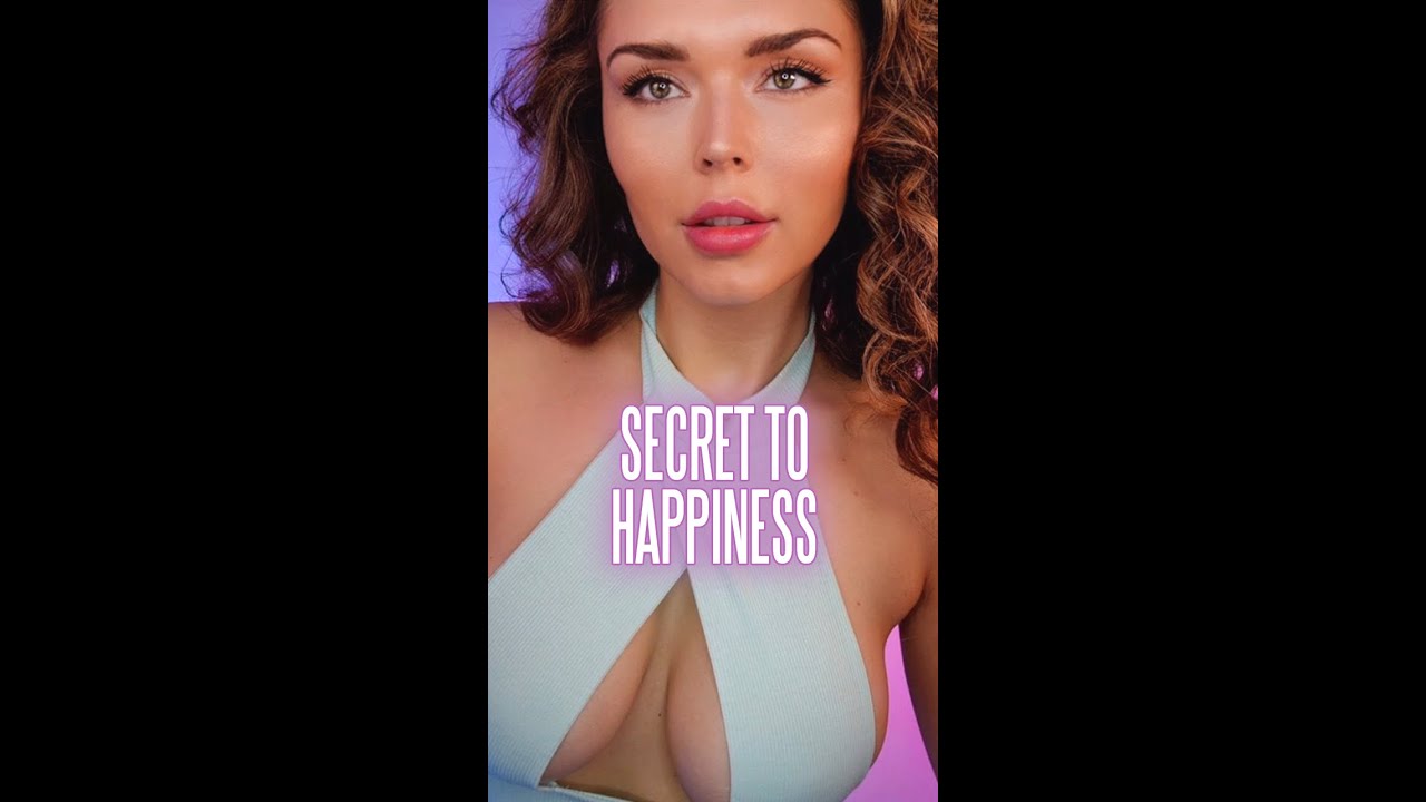 image 0 I Gently Brush Your Face While I Tell You The Secret To Happiness #asmr #shorts