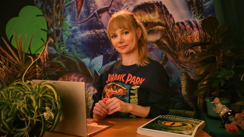 image 0 Jurassic World Travel Agent Role Play / Asmr Soft Spoken / Typing / Page Flipping